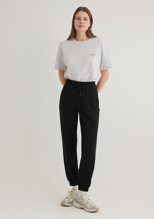 Black Basic Sweatpants