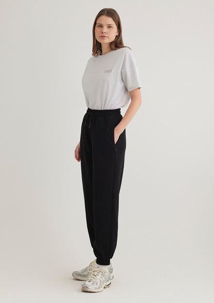 Black Basic Sweatpants