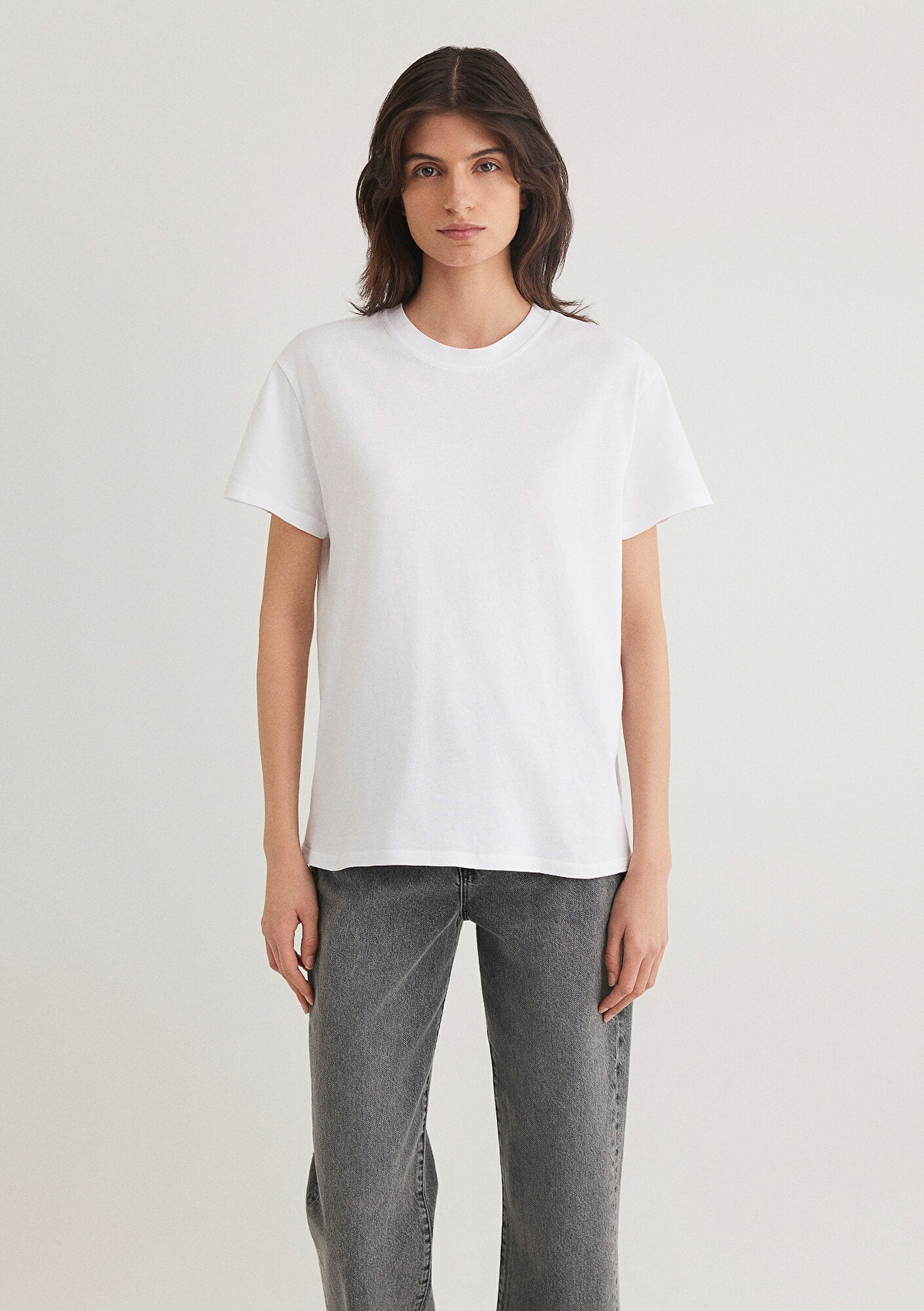 White Basic T-Shirt