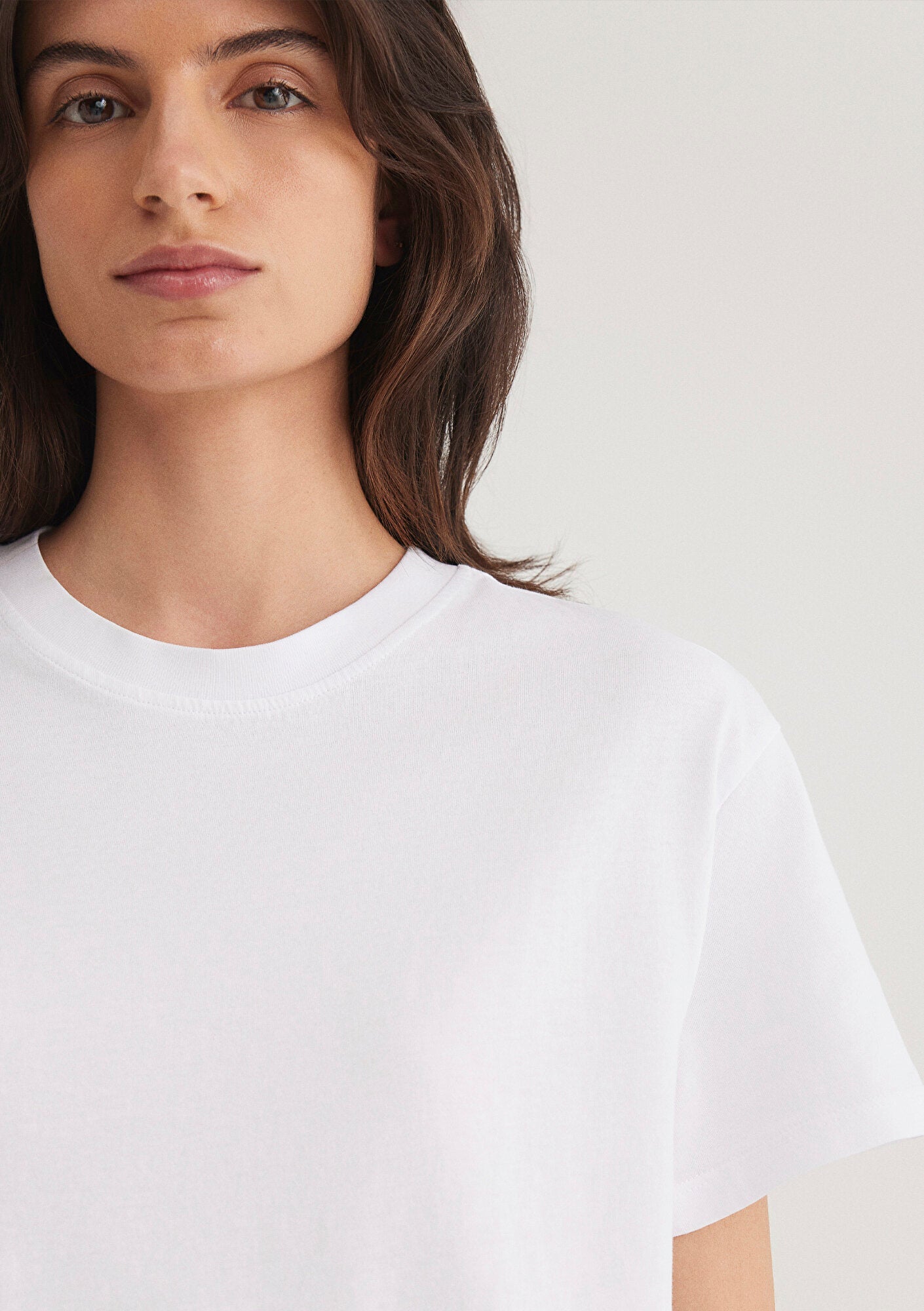 White Basic T-Shirt