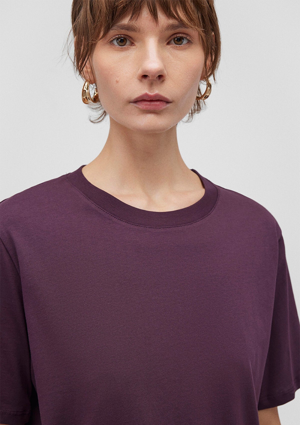 Purple Basic T-Shirt