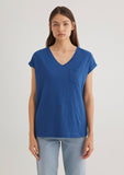 Blue Basic Top