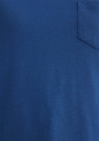 Blue Basic Top