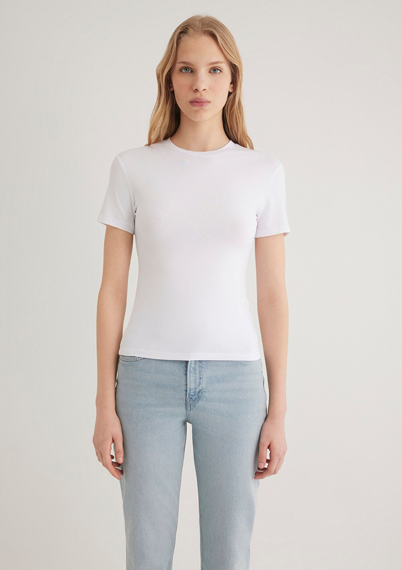 White Basic Top
