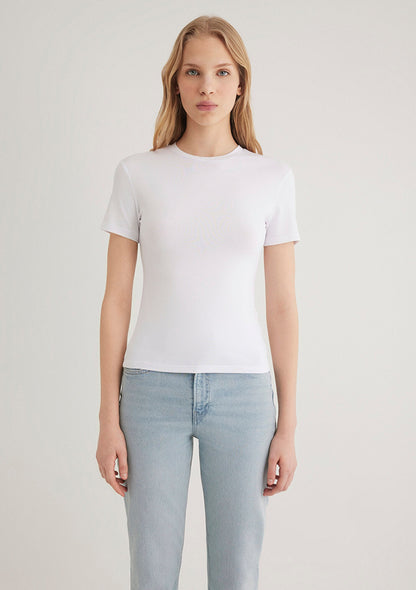 White Basic Top