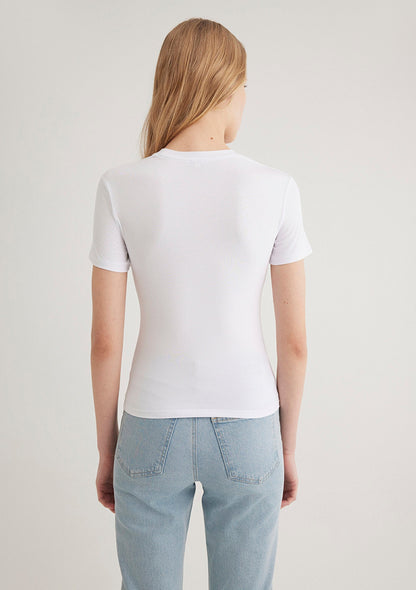 White Basic Top
