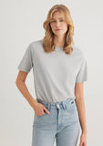 Crew Neck Grey Basic T-Shirt