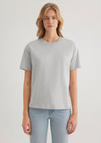 Crew Neck Grey Basic T-Shirt