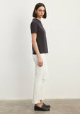 Crew Neck Grey Basic T-Shirt