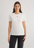 Mavi Logo Printed White T-Shirt