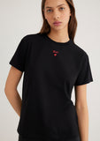 Mavi Logo Printed Black T-Shirt