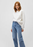 Crew Neck Beige Sweatshirt