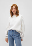 Crew Neck Beige Sweatshirt