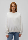 Crew Neck Beige Sweatshirt