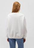 Crew Neck Beige Sweatshirt