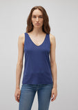 Lux Touch Navy Tank Top