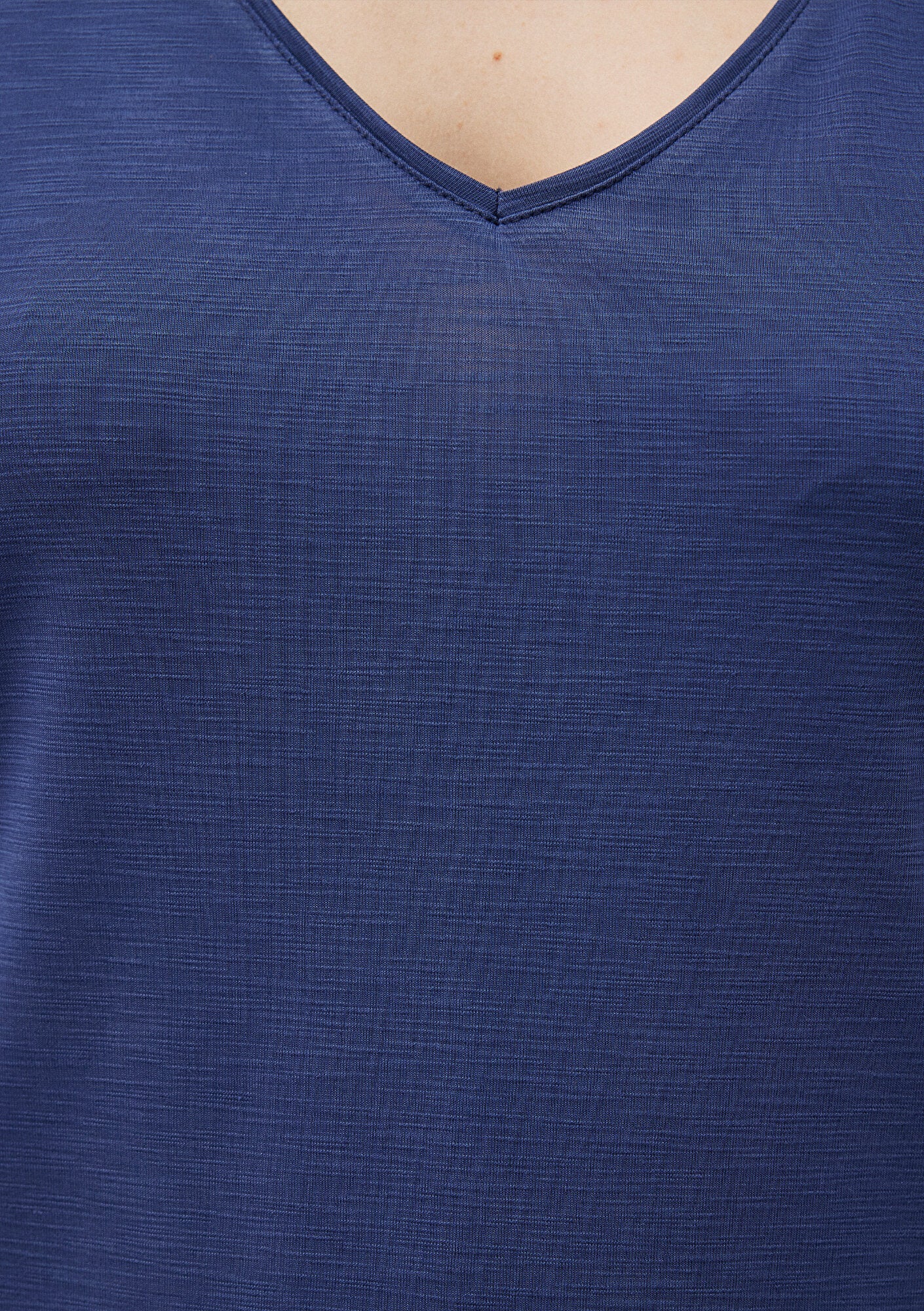 Lux Touch Navy Tank Top