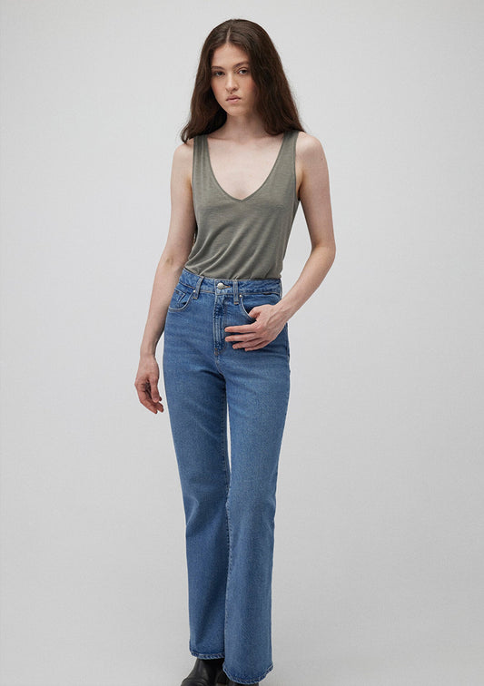 Lux Touch Green Tank Top