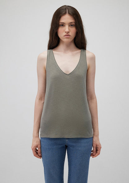 Lux Touch Green Tank Top