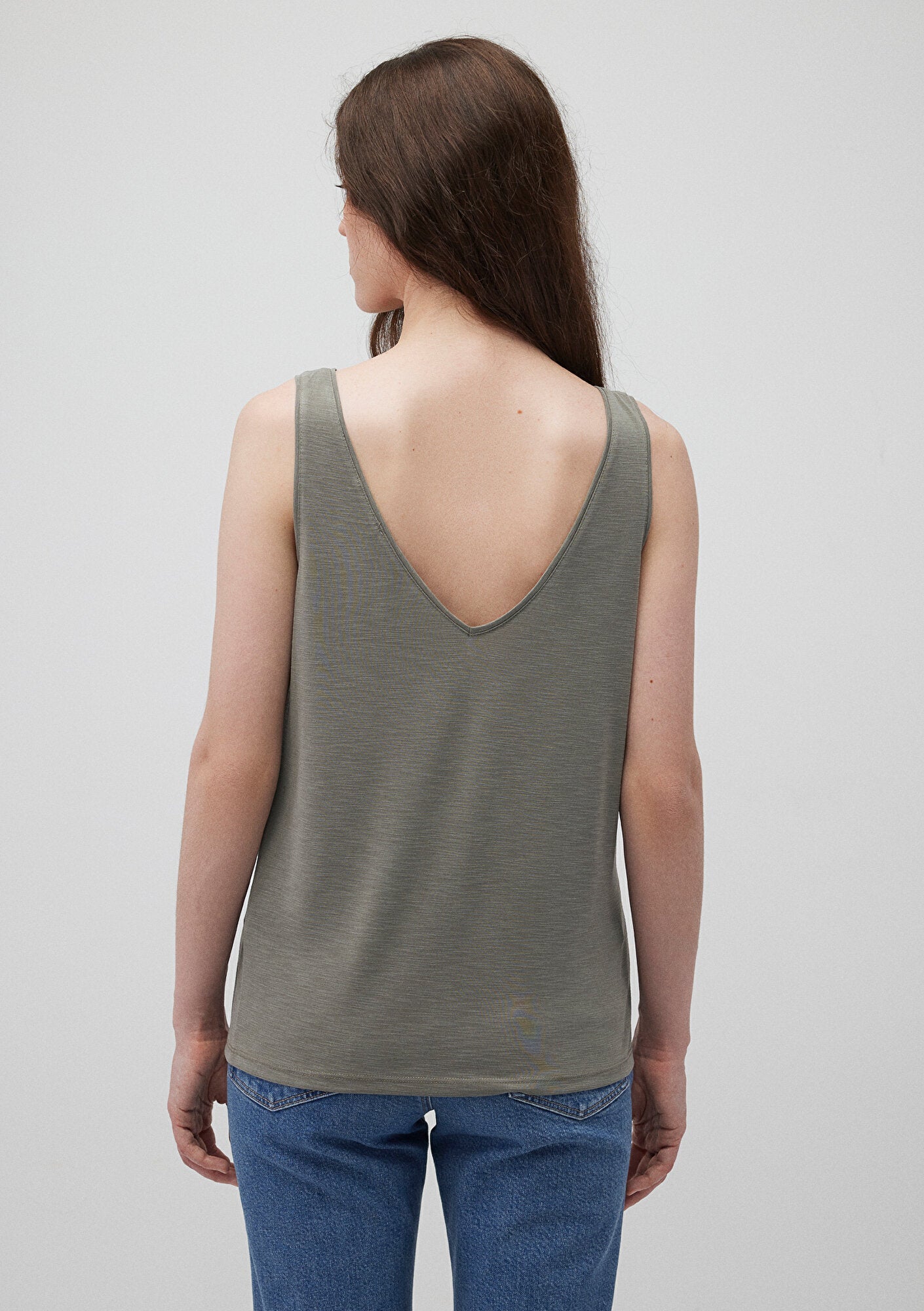 Lux Touch Green Tank Top