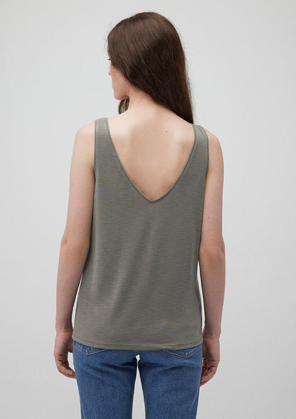 Lux Touch Green Tank Top