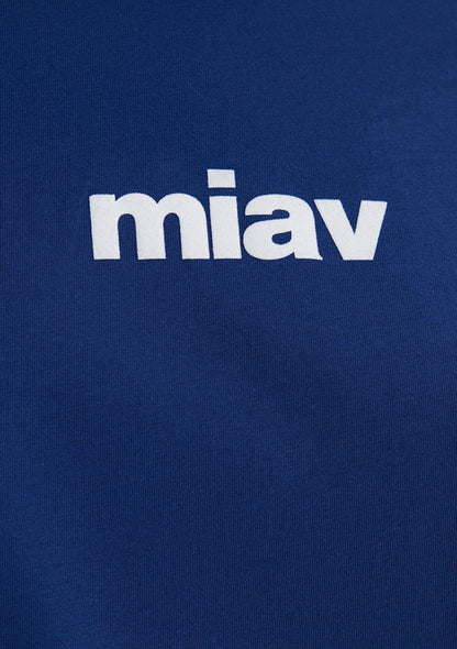 Miav Printed Navy T-Shirt
