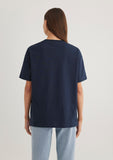 Mavi Logo Printed Navy T-Shirt