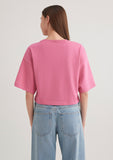 Mavi Logo Printed Pink Crop T-Shirt