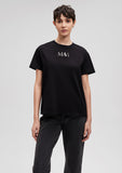 Mavi Logo Printed Black T-Shirt