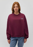 Mavi Logo Printed Red Sweatshirt
