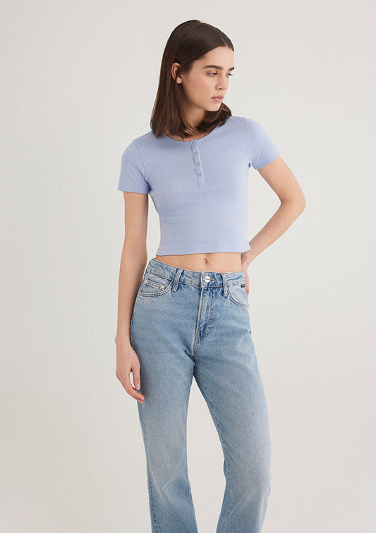 Blue Basic T-Shirt