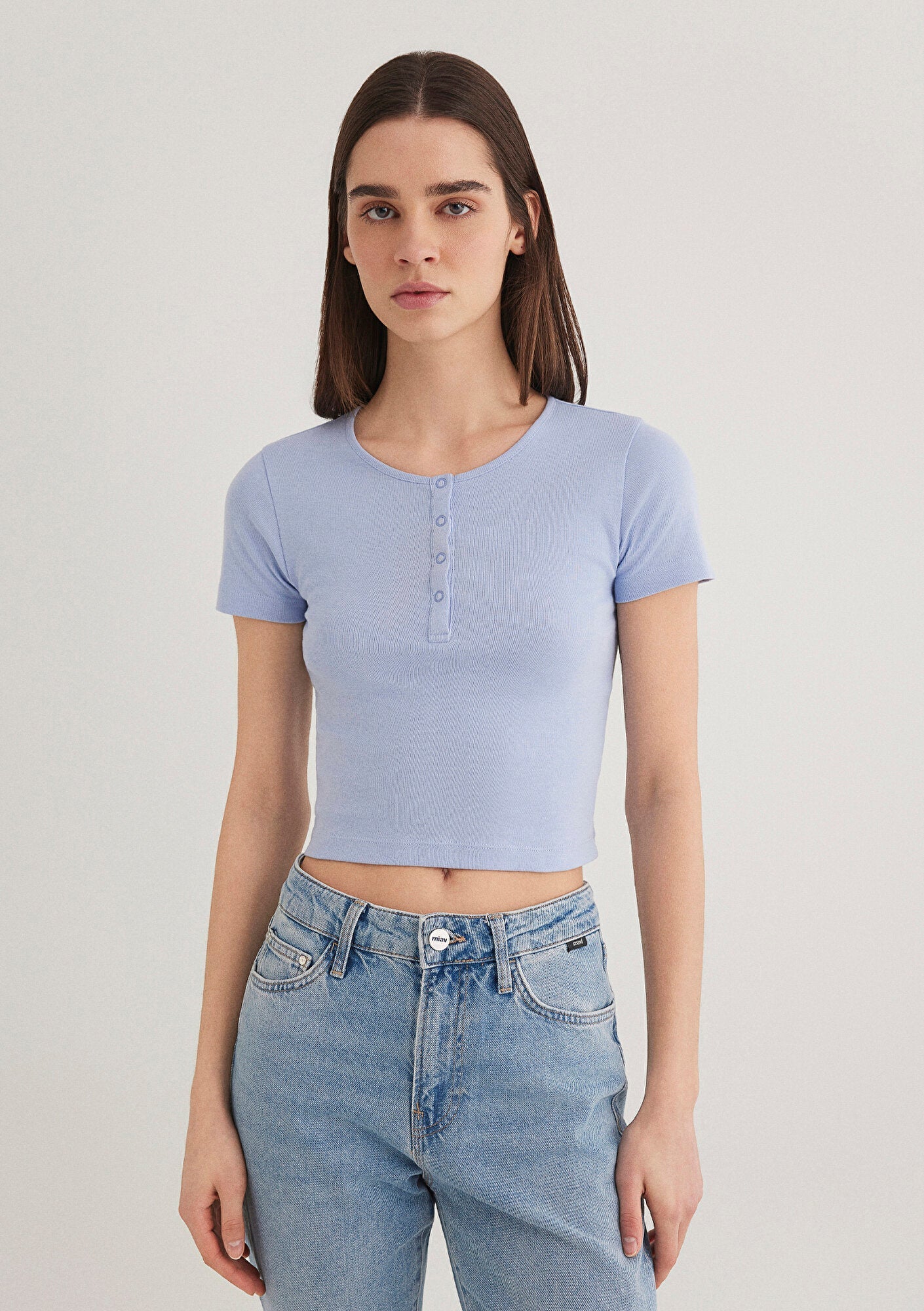 Blue Basic T-Shirt