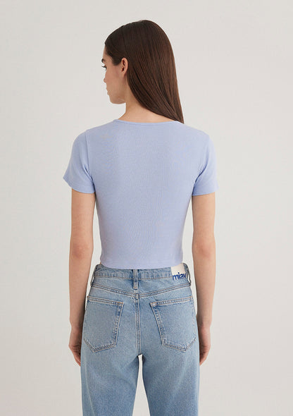 Blue Basic T-Shirt