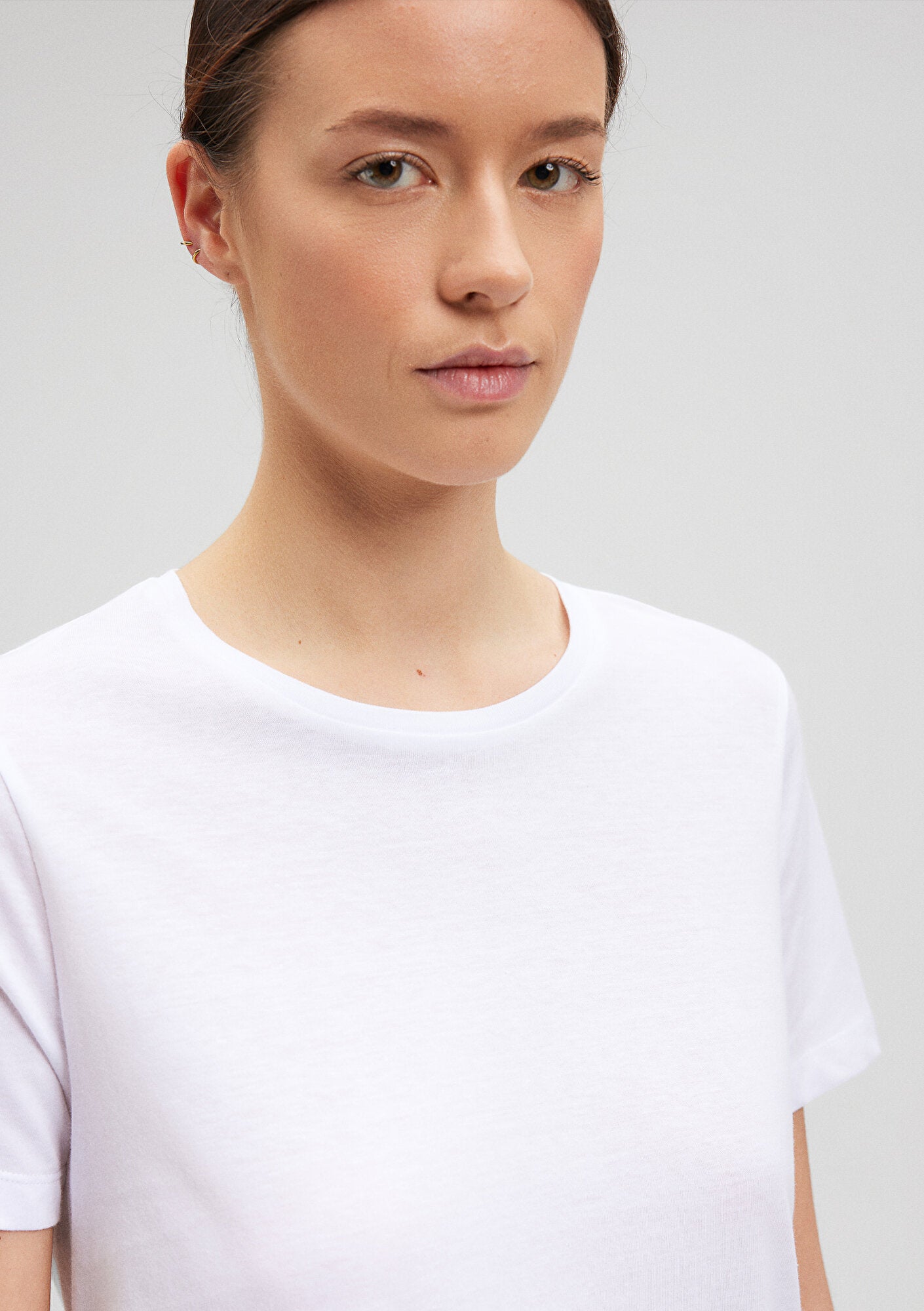 White Basic T-Shirt