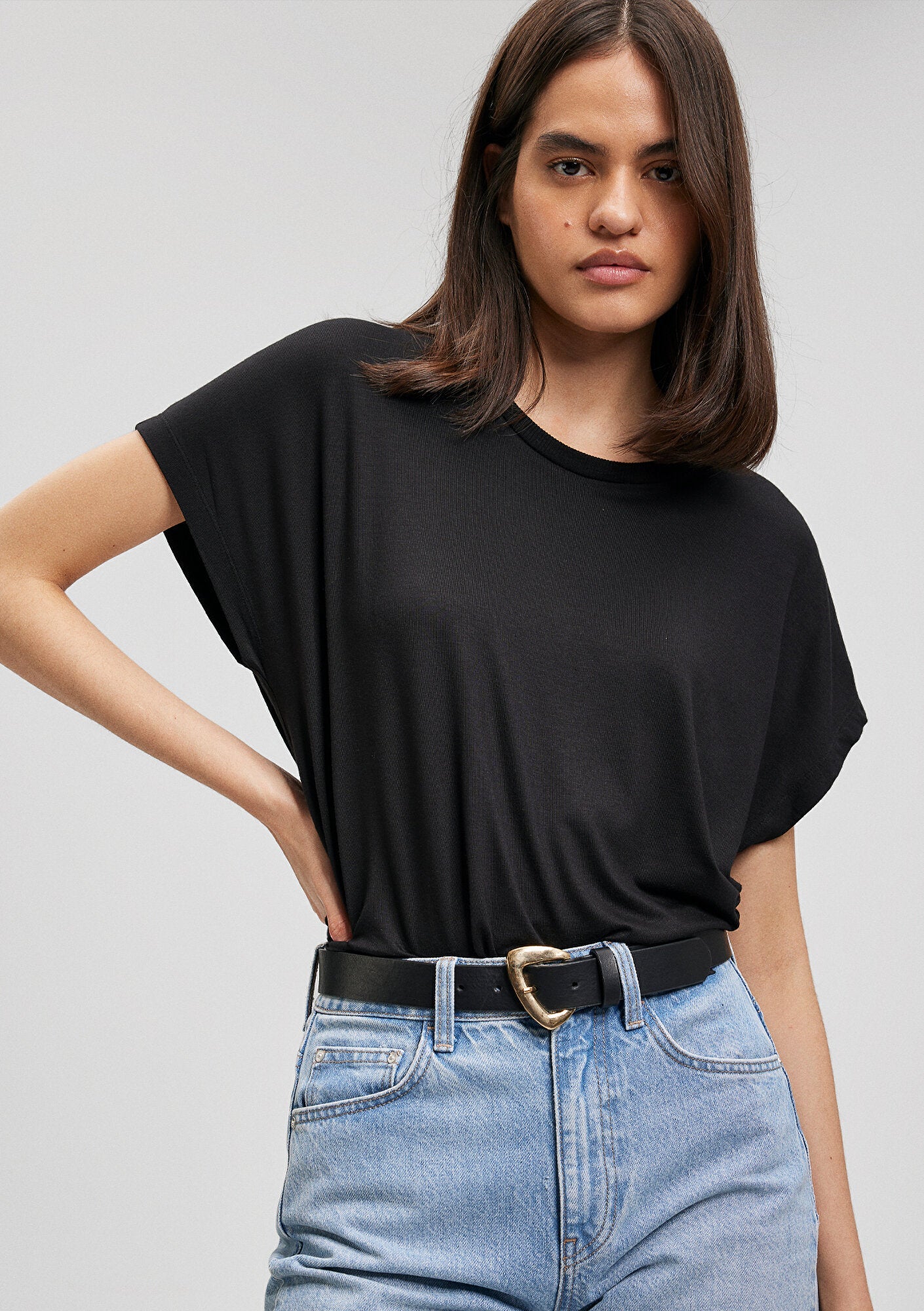 Black Basic T-Shirt