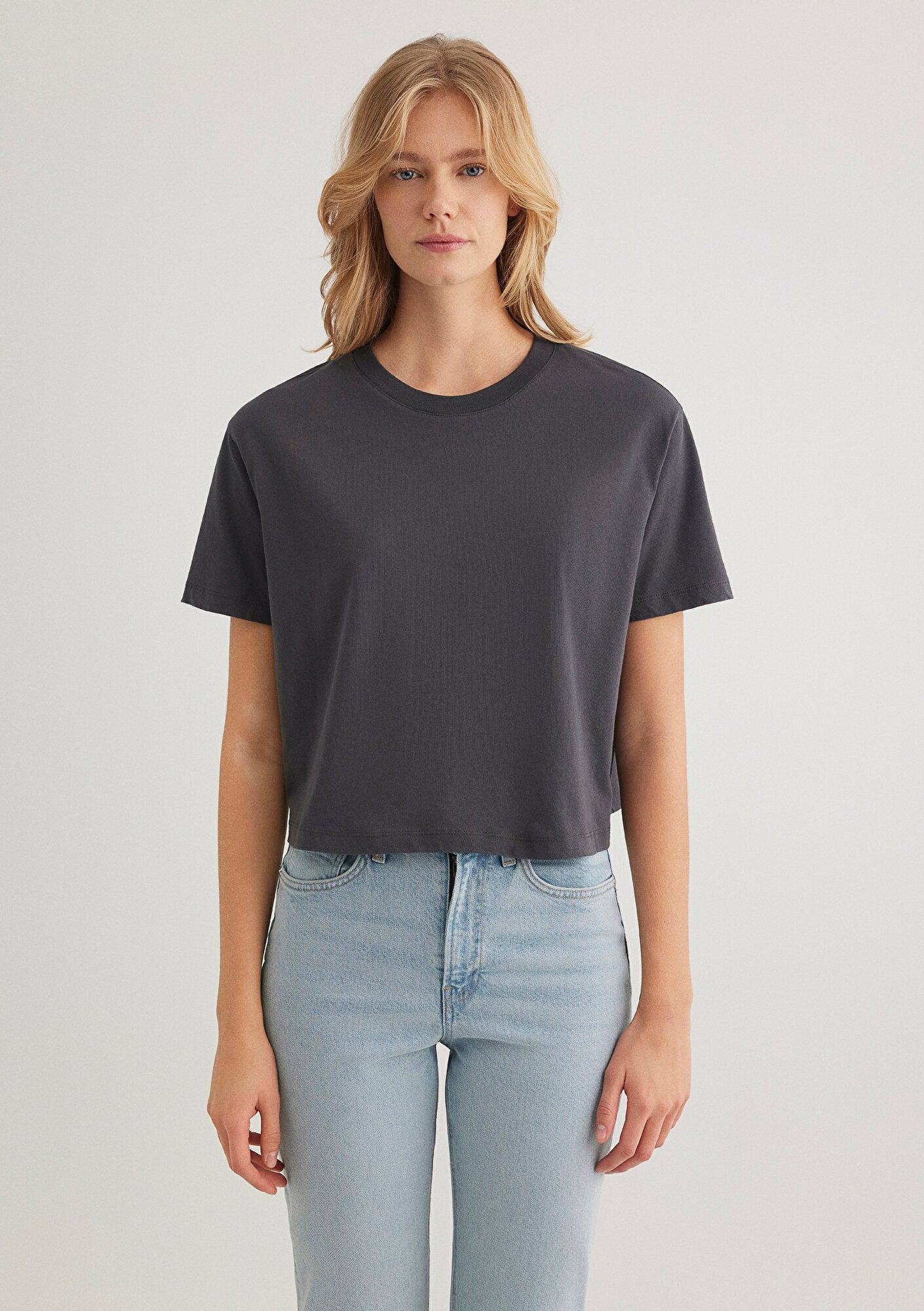 Grey Basic T-Shirt