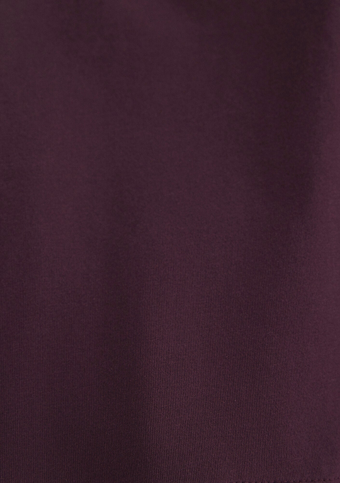Crew Neck Purple Basic T-Shirt