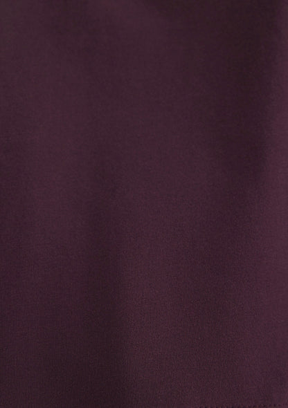 Crew Neck Purple Basic T-Shirt