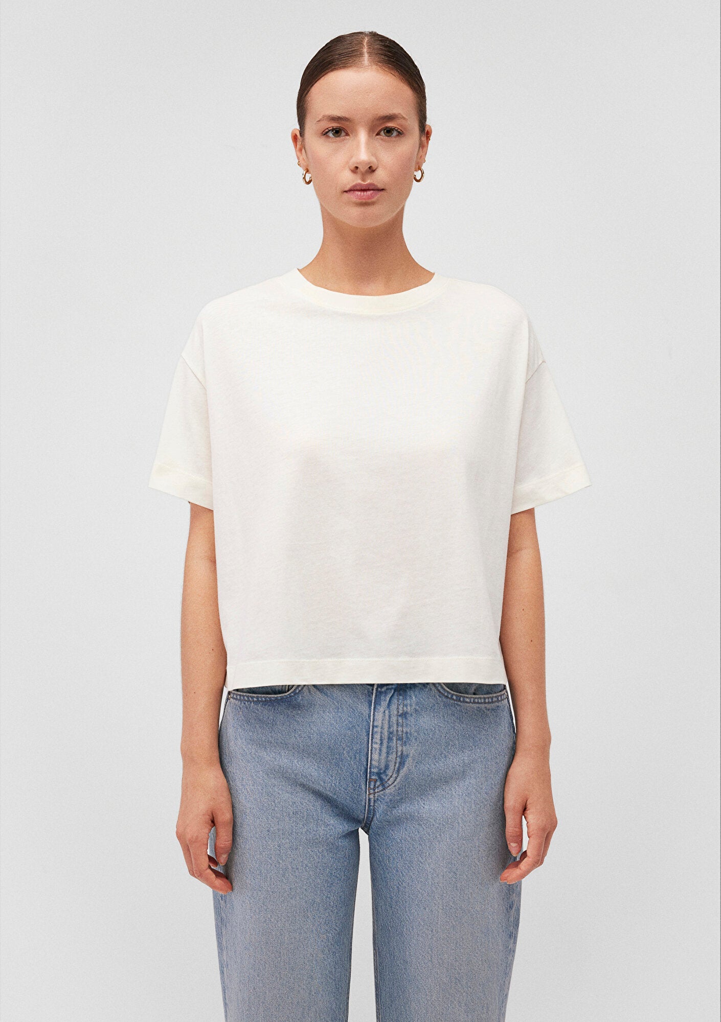 White Basic T-Shirt