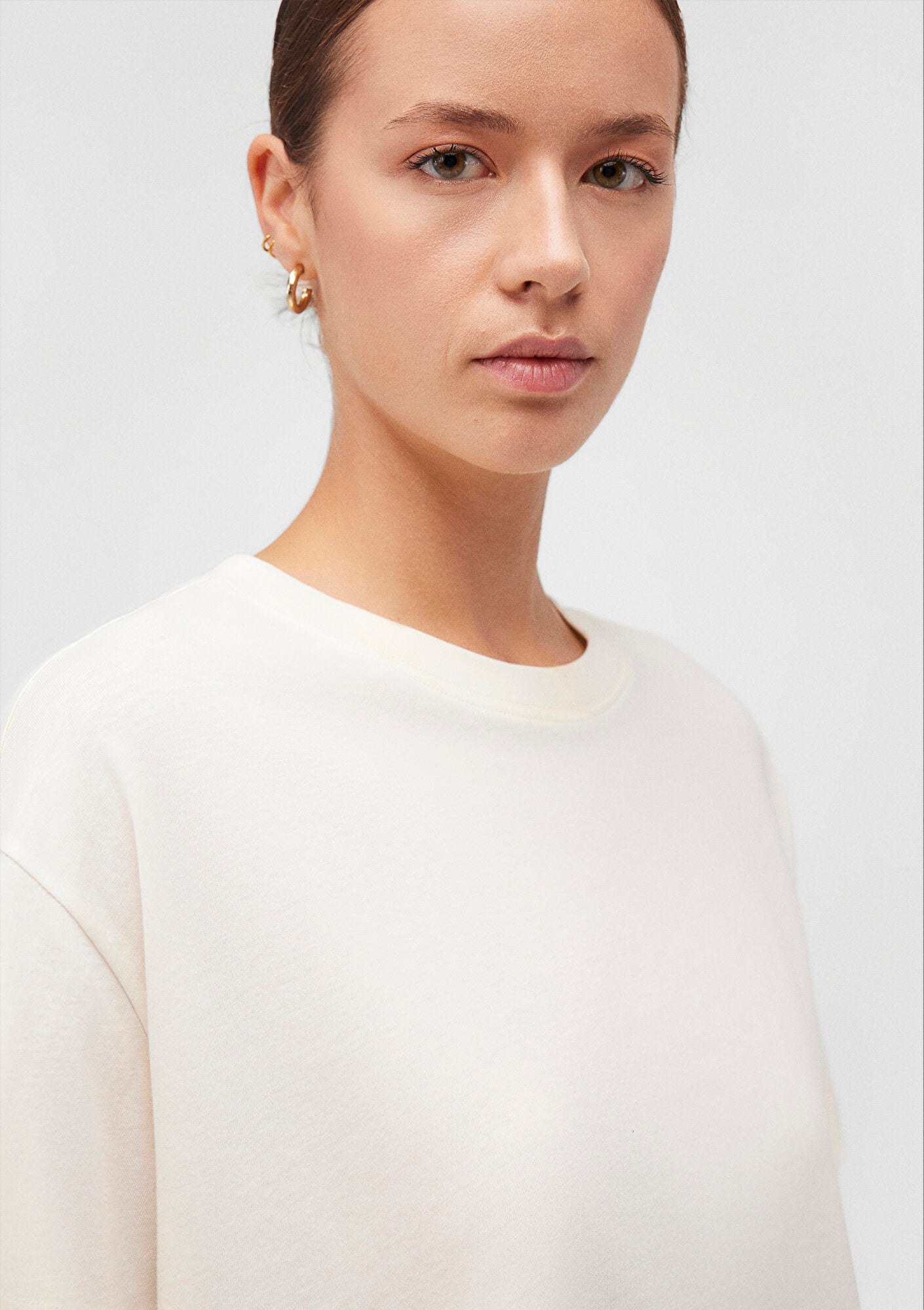 White Basic T-Shirt
