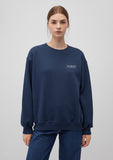 Mavi Logo Printed Navy Sweatshirt