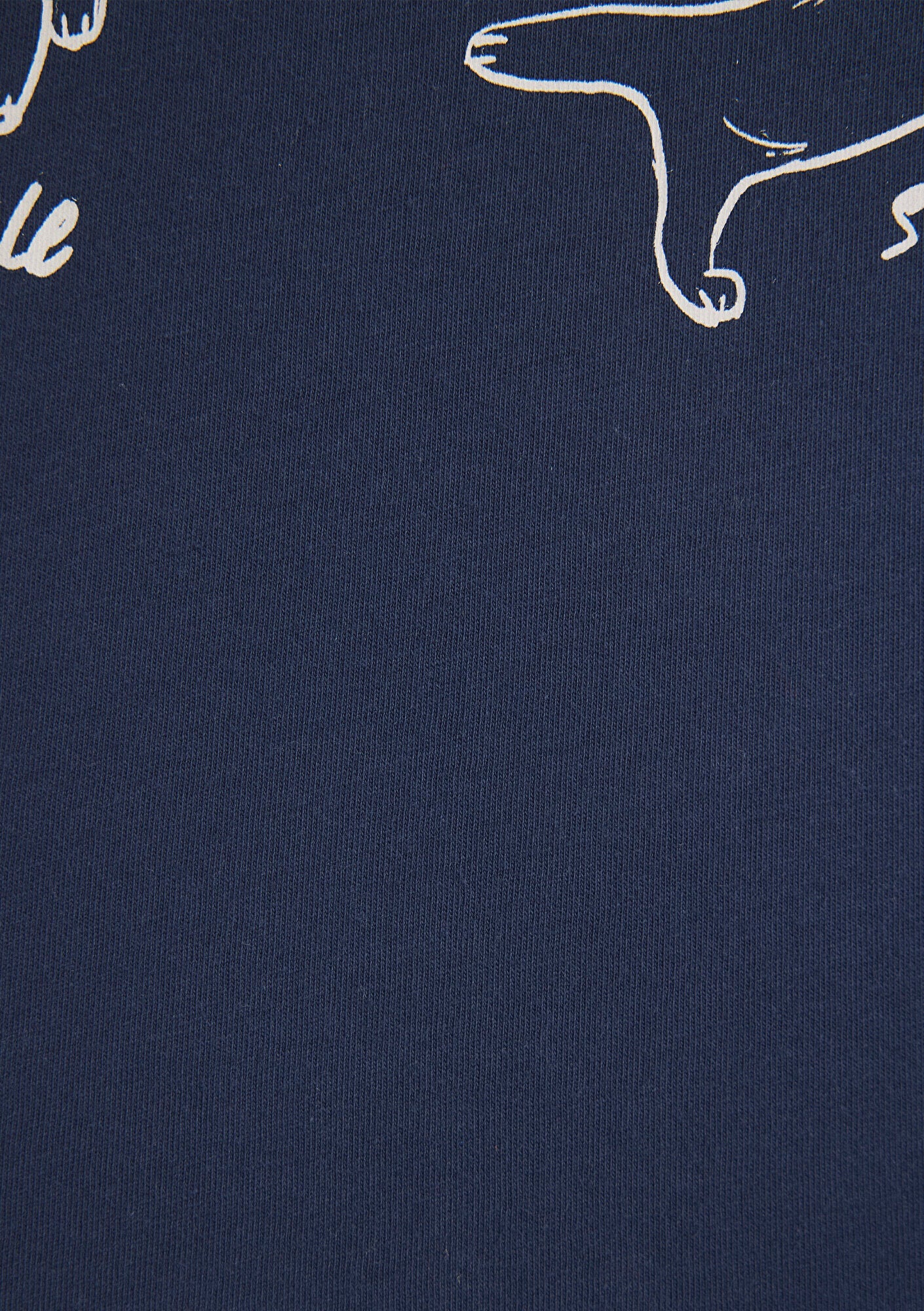 Printed Indigo T-Shirt