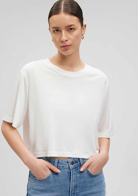 Lux Touch White T-Shirt