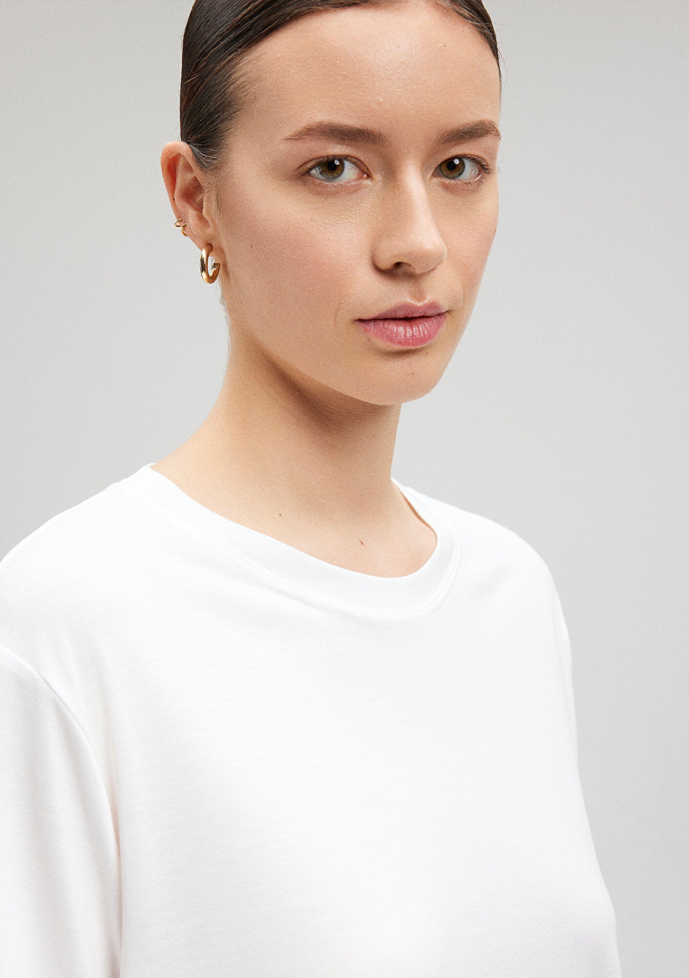 Lux Touch White T-Shirt