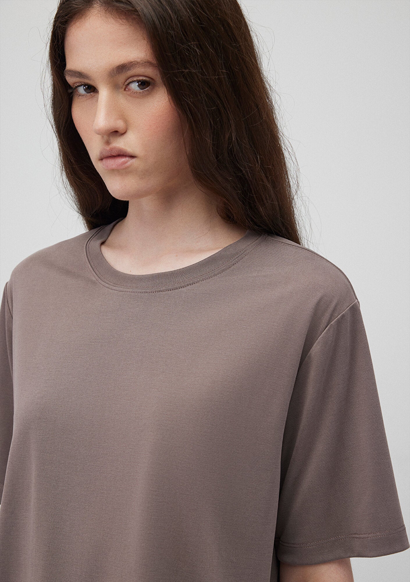Lux Touch Brown T-Shirt