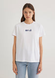 Mavi Logo Printed White T-Shirt
