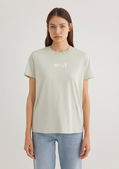 Mavi Printed Green T-Shirt