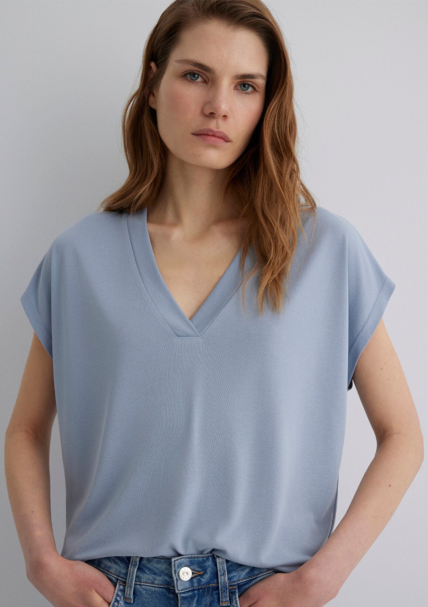 Blue Tank Top