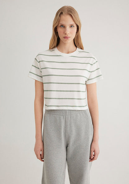 Green Crew Neck T-Shirt