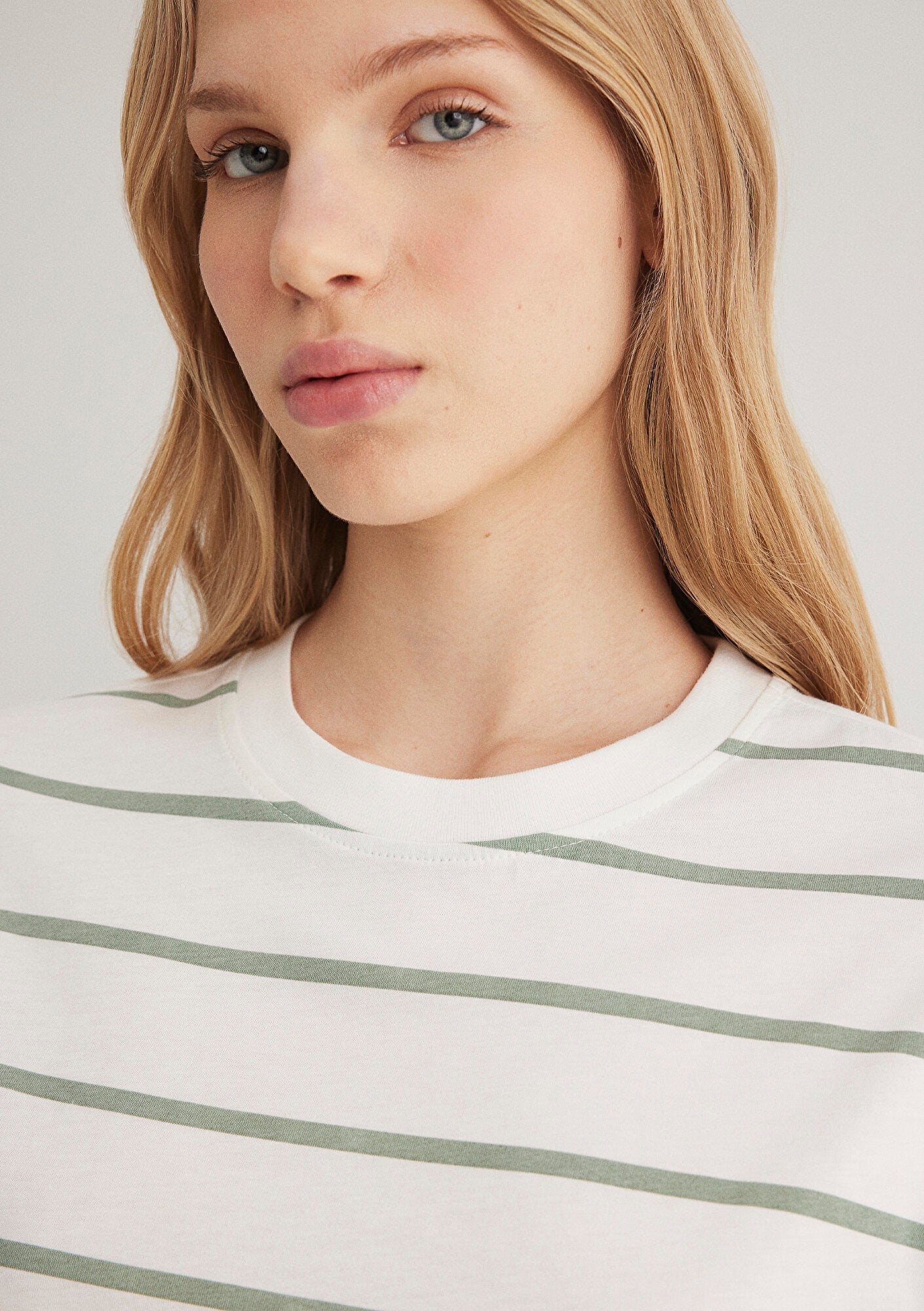 Green Crew Neck T-Shirt